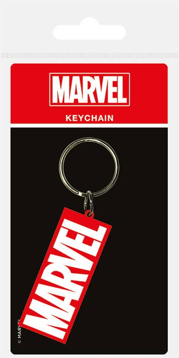 Marvel (Logo) Rubber Keychain