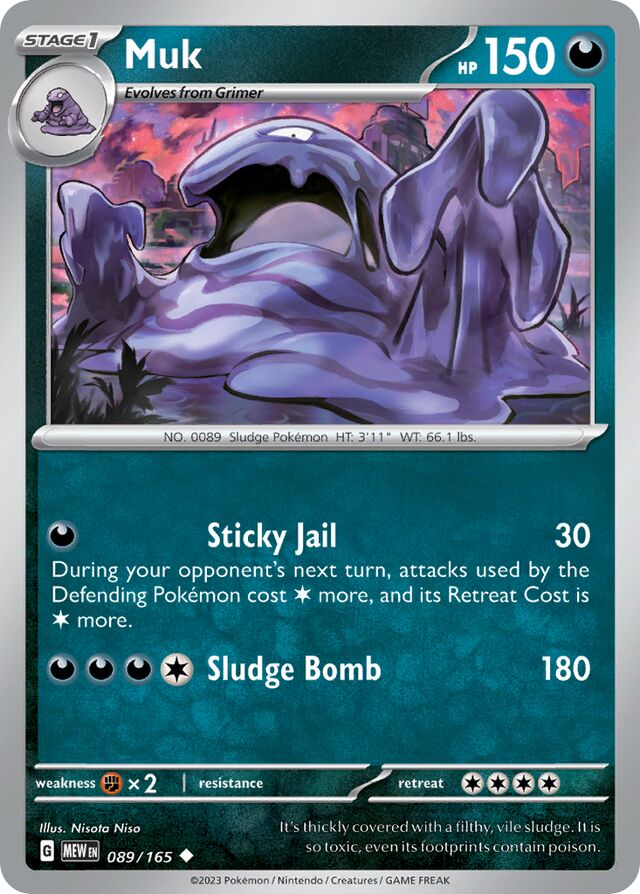Muk - SV089 - Normal - Pokémon 151