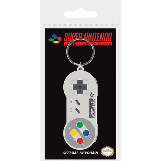Super Nintendo SNES Controller Keychain