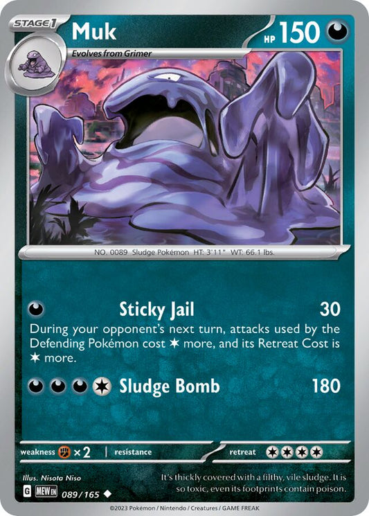 Muk - SV089 - Normal - Pokémon 151