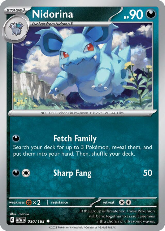 Nidorina - SV030 - Uncommon - Pokémon 151