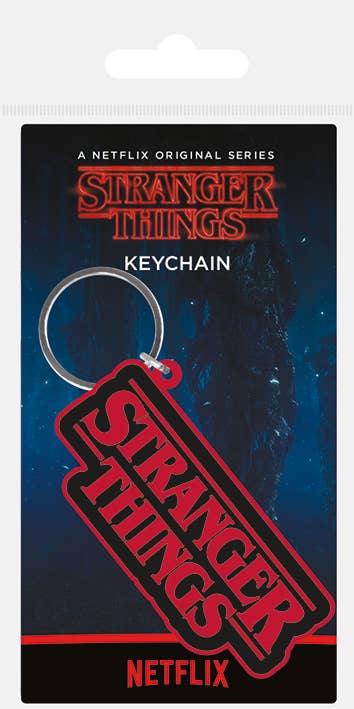 Stranger Things (Logo) Rubber Keychain
