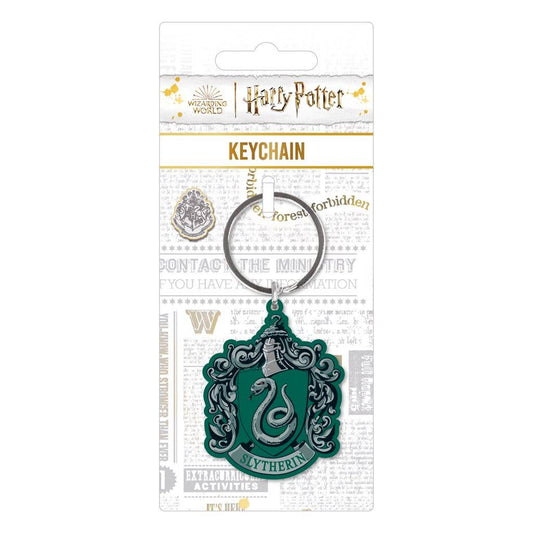 Harry Potter (Colourful Crest Slytherin) Metal Keychain