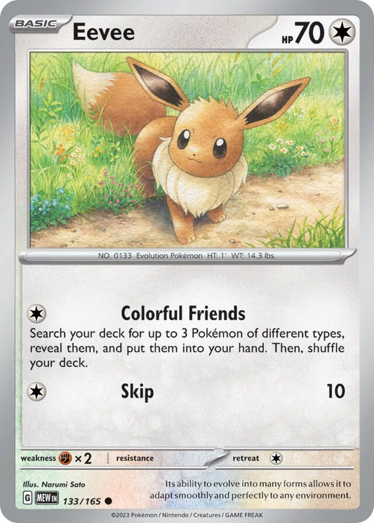 Eevee - SV133 - Normal - Pokémon 151