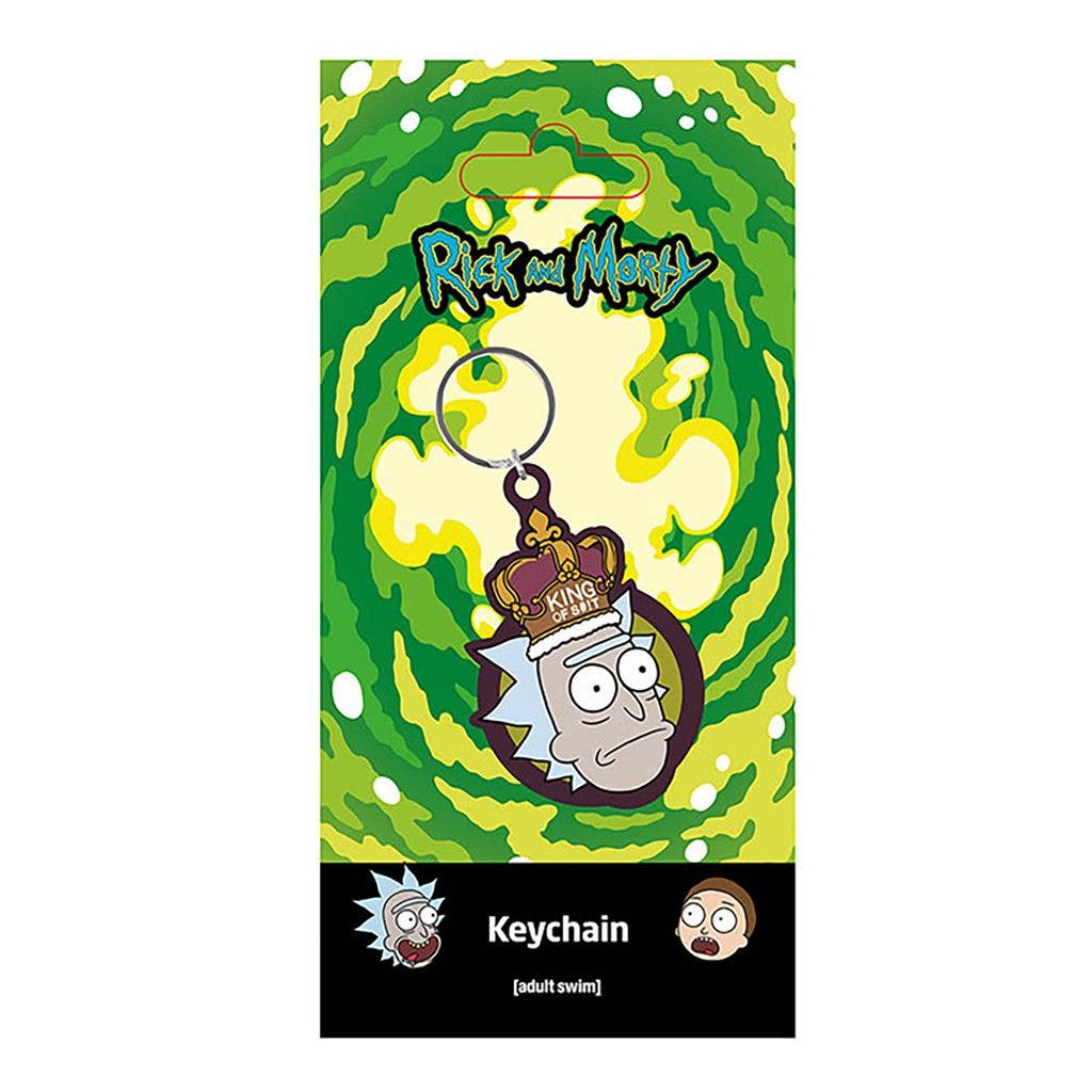 Rick And Morty (King Of S**T) Keychain