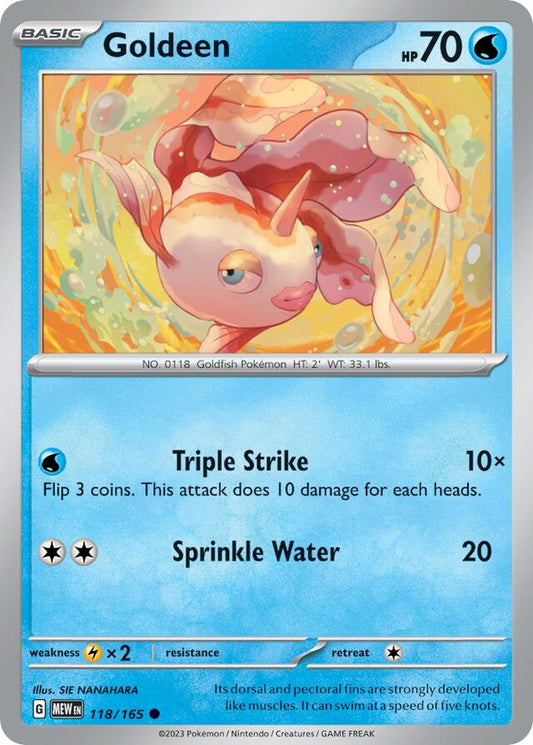 Goldeen – SV118 – Normal – Pokémon 151