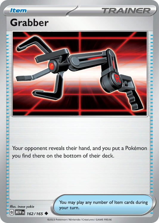 Grabber – SV162 – Reverse Holo – Pokémon 151