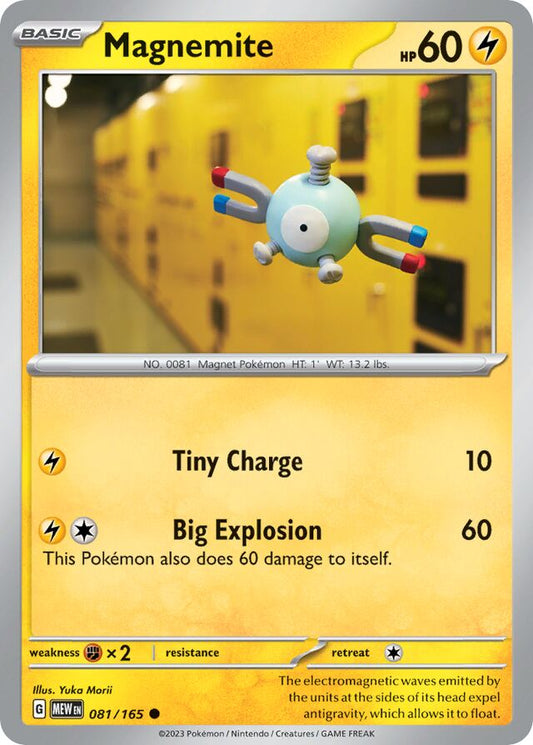 Magnemite - SV081 - Normal - Pokémon 151