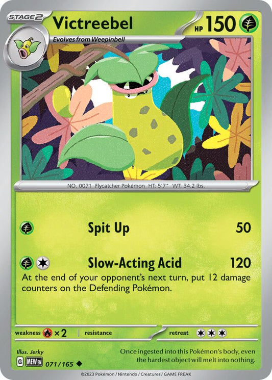 Victreebel - SV071 - Normal - Pokémon 151